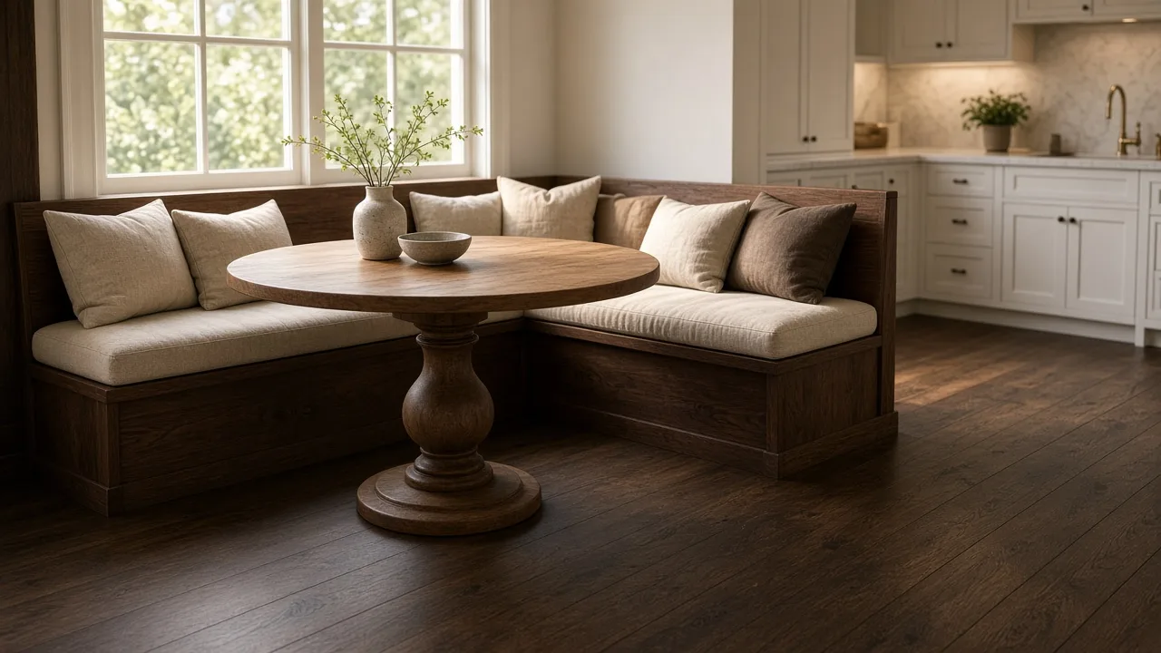 Kitchen Nook furniture ideas and layout tips for American homes